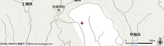 愛知県南知多町（知多郡）内海（履野）周辺の地図