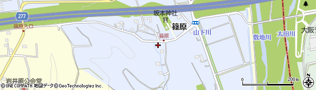 静岡県磐田市篠原450周辺の地図