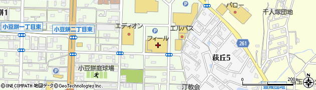 フィールフィルタウン店周辺の地図