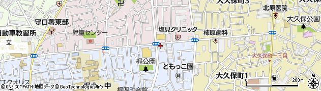 増田歯科医院　守口本院周辺の地図