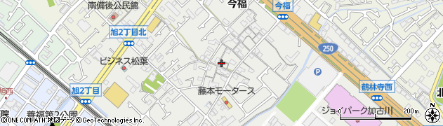 兵庫県加古川市尾上町今福587周辺の地図