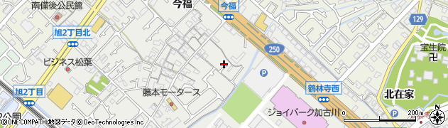 兵庫県加古川市尾上町今福20周辺の地図