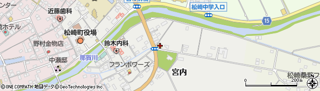 松亀周辺の地図