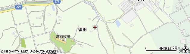 愛知県美浜町（知多郡）古布（須田）周辺の地図