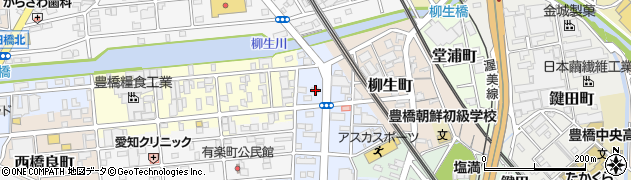愛知県豊橋市西小池町43周辺の地図