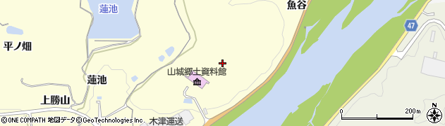 山城郷土資料館周辺の地図