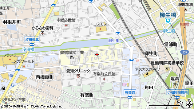 〒441-8033 愛知県豊橋市入船町の地図