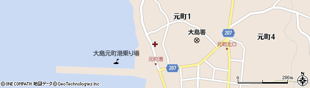ホテル椿園周辺の地図