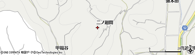 愛知県知多郡南知多町内海二ノ廻間周辺の地図