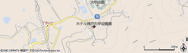 ホテル神戸六甲迎賓館周辺の地図