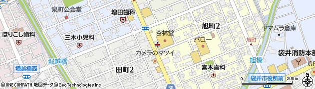 岩崎美容室周辺の地図