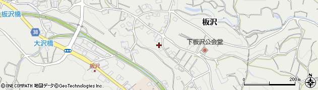 静岡県掛川市板沢239周辺の地図