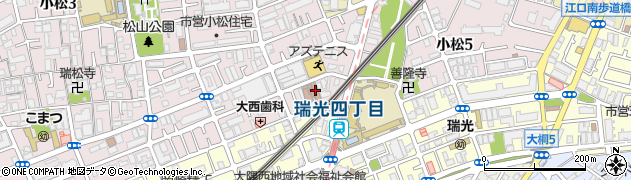 淀川栄光教会周辺の地図