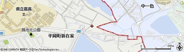 兵庫県加古川市平岡町新在家2514周辺の地図
