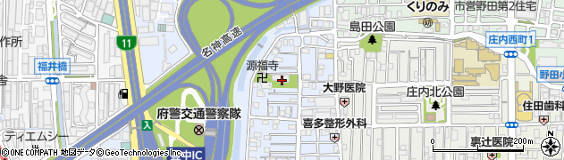 源福寺周辺の地図