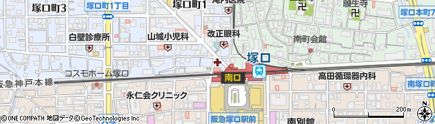 巽商店周辺の地図