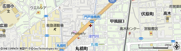 ｖｉｌｌａ　西宮北口店周辺の地図