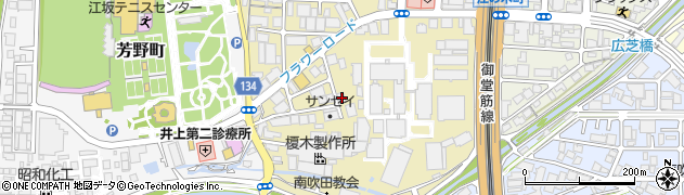 日新電子工業株式会社　大阪支店周辺の地図
