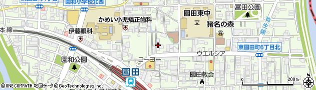 星光舎東園田店周辺の地図