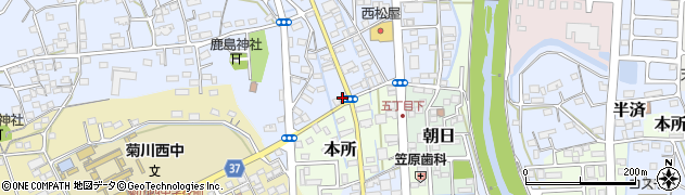 ヤエヅ理容周辺の地図