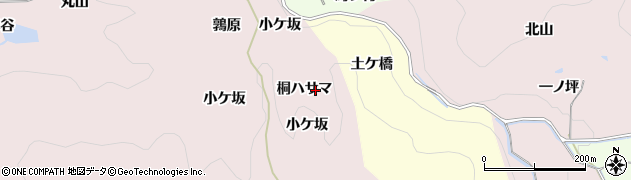 京都府木津川市加茂町兎並（桐ハサマ）周辺の地図