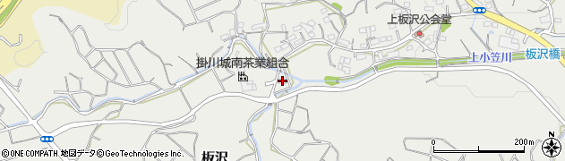 静岡県掛川市板沢1296周辺の地図