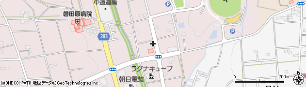 静岡県磐田市大久保895周辺の地図