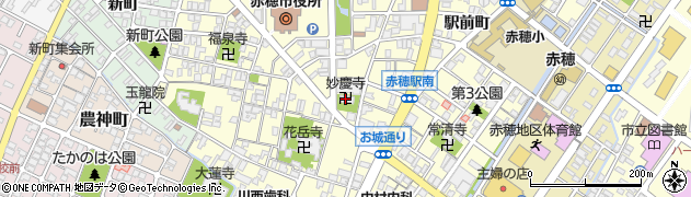 妙慶寺周辺の地図