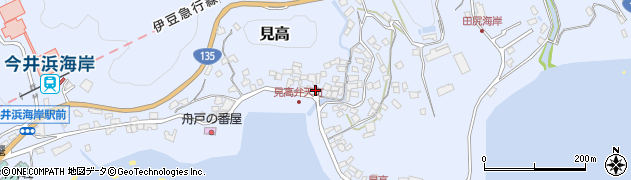 静岡県賀茂郡河津町見高415周辺の地図