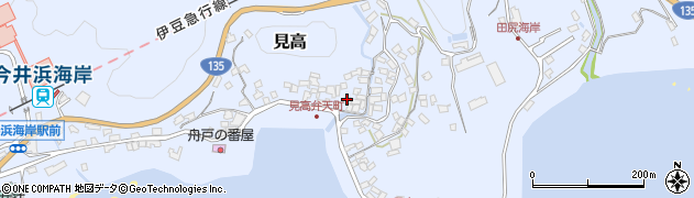 静岡県賀茂郡河津町見高428周辺の地図