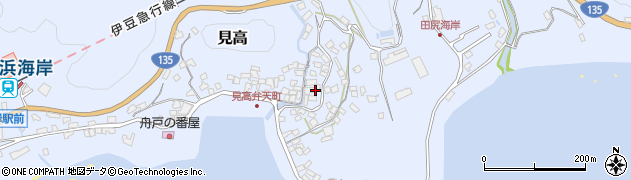 静岡県賀茂郡河津町見高454周辺の地図