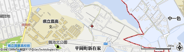 兵庫県加古川市平岡町新在家2564周辺の地図