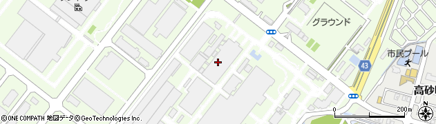 株式会社神戸工業試験場　高砂技術室周辺の地図