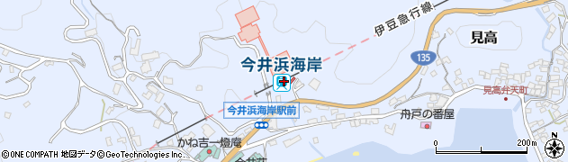 静岡県賀茂郡河津町周辺の地図