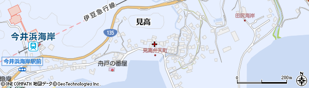 静岡県賀茂郡河津町見高400周辺の地図