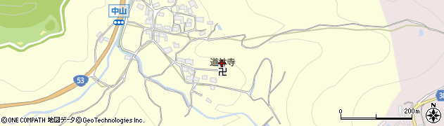 岡山県岡山市北区御津中山944周辺の地図