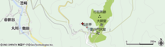 京都府笠置町（相楽郡）笠置（笠置山）周辺の地図