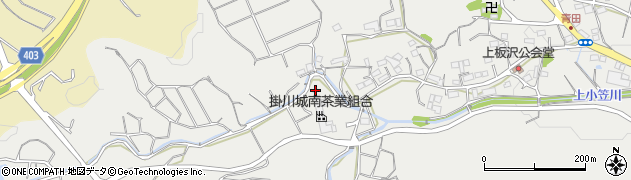 静岡県掛川市板沢1148周辺の地図