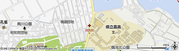 加古川北野郵便局周辺の地図