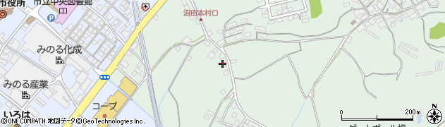 岡山県赤磐市沼田800周辺の地図