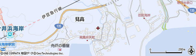 静岡県賀茂郡河津町見高446周辺の地図