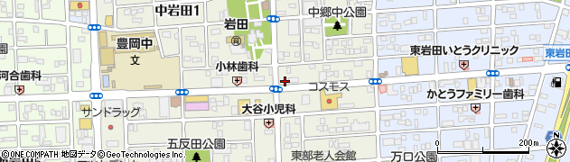 株式会社安江工務店　豊橋店周辺の地図