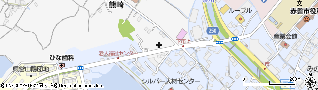 岡山県赤磐市熊崎188周辺の地図