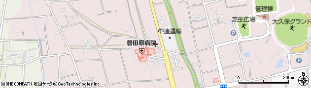 磐田原病院周辺の地図