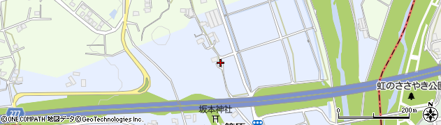 静岡県磐田市篠原173周辺の地図