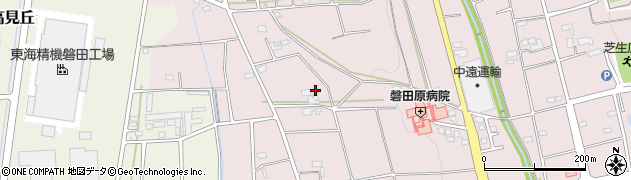 静岡県磐田市大久保21周辺の地図