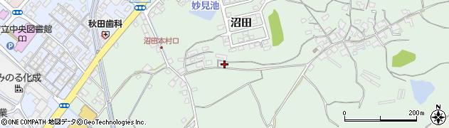 岡山県赤磐市沼田639周辺の地図