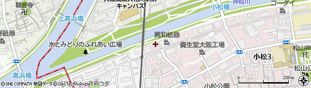株式会社バーンリペア　大阪センター周辺の地図