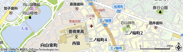 松葉治療室周辺の地図