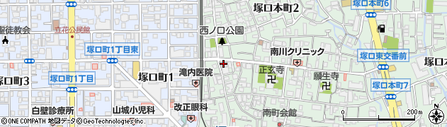 塚口餃子酒場 満太郎周辺の地図